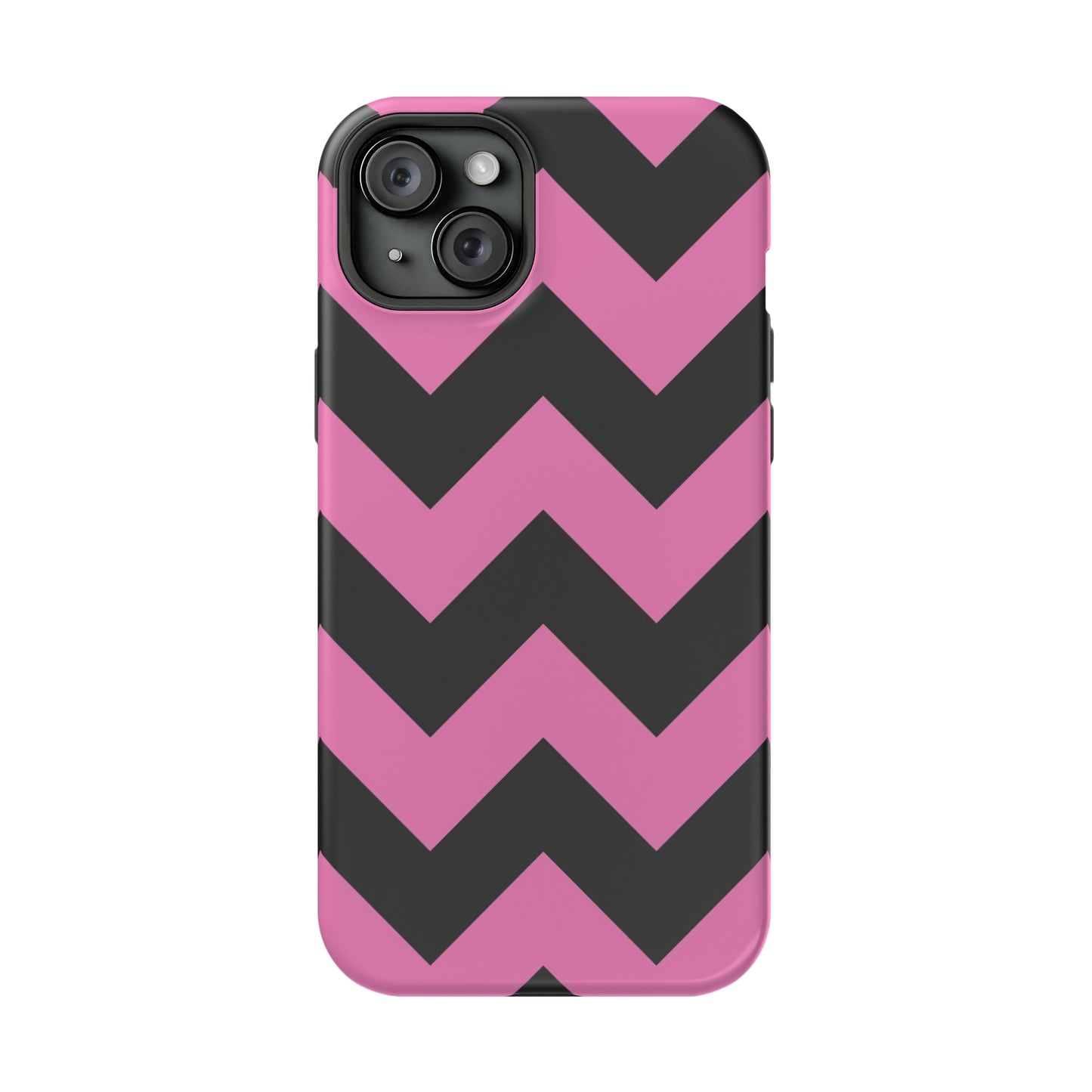 Black and Pink Chevron Stripes